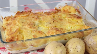 KARTOFFELGRATIN  so gelingt dir der Auflaufklassiker  Cremig amp knusprig [upl. by Drofiar]