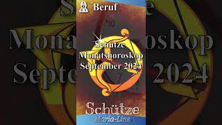 Schütze BERUF 👷‍♀️ Horoskop September 2024 [upl. by Magocsi]