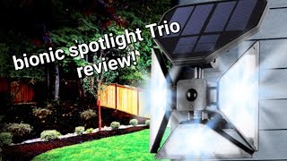 Bionic spotlight Trio review [upl. by Ondine]