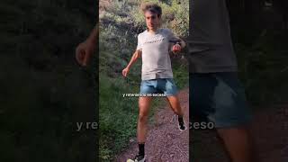 Así puedes mejorar tu técnica en bajadas ⛰️⬇️ trailrunning downhilrunning runningtips montaña [upl. by Adiaj993]