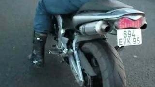 Suzuki GSR 600  Leovince exhaust sound  No db killer [upl. by Steel]