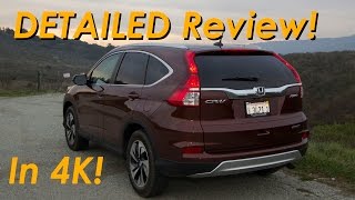 2015 Honda CRV Crossover Review DETAILED  In 4K [upl. by Nyloc]