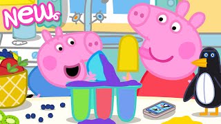 Peppa Pig Tales 🍭 Making Ice Lollies 🍓 BRAND NEW Peppa Pig Episodes [upl. by Hnoj247]