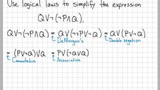 Proof and Problem Solving  Logical Expression Simplification Example 03 [upl. by Neleb448]