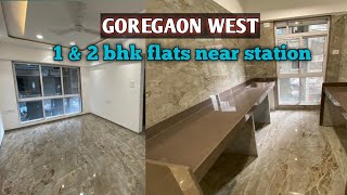 Goregaon west  1 bhk 2 bhk flats  Call 8268515555  Near station  DPS Park view  Mumbai [upl. by Newton]