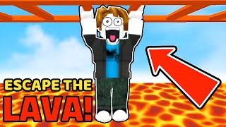 Play Escape the Lava Obby Online – No Download Required – on RocketGamesio obby roblox [upl. by Ebonee993]