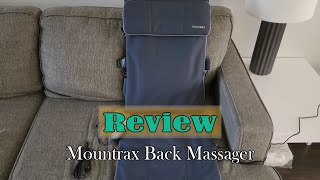 Mountrax Back Massager Review  See Before You Buy [upl. by Starinsky]