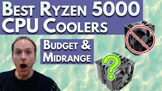 Best Ryzen 5000 Cooler  Best CPU Cooler for Ryzen 5600X 5800X 5900X 5950X [upl. by Ennaihs]