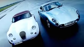 Weismann RoadsterTVR Tuscan Car Review Pt 2  Top Gear [upl. by Aem308]