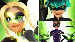 5 Miraculous Characters Using the Cat Noir Miraculous [upl. by Wheelwright917]