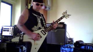 CARLSBRO KICKSTART 50W DEAN V with DEYMOUR DUNCAN JB [upl. by Hardden]