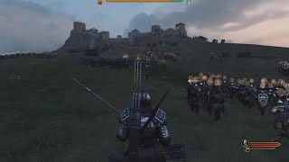 Akiser castle siege battle in Mount amp Blade II Bannerlord [upl. by Indnahc]