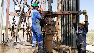 حفر الابار النفطية Oil Well Drilling [upl. by Iur885]