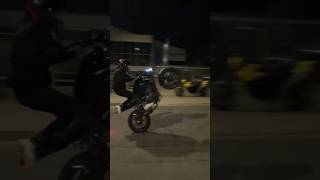 YAMAHA MT07 Sound Brutal Wheelie💥💨 mt07 yamaha motorcycle shorts [upl. by Slinkman]