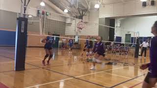 Didion vs SES Girls VBall game 2 9 23 [upl. by Amada]