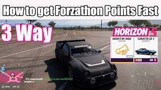 How to get Forzathon Points Fast in Forza Horizon 5 [upl. by Iren]