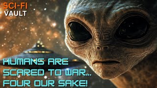 Humans Avoid War for the Sake of Us Aliens  Best HFY Stories  A SciFi Short Story [upl. by Yung]