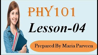 PHY101 Lecture 4  PHY101 Short Lectures by VU Learning l Prepared By MARIA PARVEEN  Newtons Laws [upl. by Esiralc293]