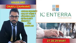 IC ENTERRA YENİLENEBİLİR ENERJİ HALKA ARZ ENTRA halkaarz borsa hisse [upl. by Klinger453]