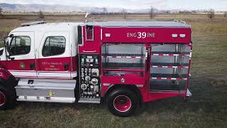 Santa Fe Fire Department Type III Wildland Pumper [upl. by Eelarual]