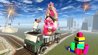 Franklin Celebrate Diwali Utsav in Indian Bike Driving 3D [upl. by Miun]