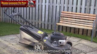 Honda GCV 160 Engine Petrol Lawnmower Review [upl. by Lorilyn895]