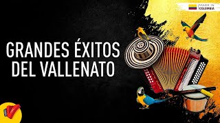 Grandes Éxitos Del Vallenato Video Letras  Sentir Vallenato [upl. by Aubine]