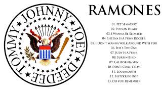 Ramones Greatest Hits Full Album 2021  Best Songs of Ramones  The Best Of Classic Rock Of All Time [upl. by Naujid]