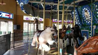 Beatrix and Graham on the Turtle Back Zoo Carousel 222019 [upl. by Monti741]