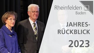 Jahresrückblick 2023  Stadt Rheinfelden Baden [upl. by Oicram]