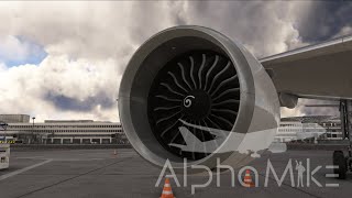 B777 Engine Start up Procedure on MSFS2020 [upl. by Katrina452]