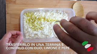 Riso freddo al salmone [upl. by Egap]