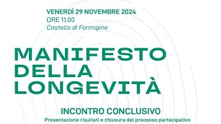 Incontro conclusivo Formigine longeva [upl. by Derfnam474]