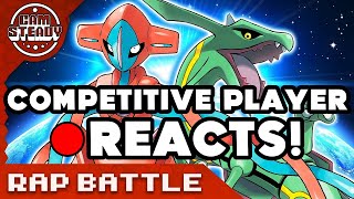 Deoxys vs Rayquaza RAP BATTLE  Pokémon Rap Battle  Cam Steady ft Mat4yo REACTION [upl. by Bergess]