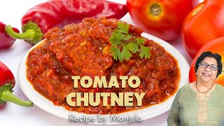 Tomato Chutney Recipe  How to make Tomato Chutney  Indian Tomato Chutney  Tangy Tomato Chutney [upl. by Emalee663]