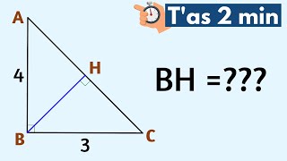 Tas 2 minutes  Calculer une longueur [upl. by Darcia]