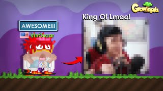 VinOscar Face Reveal  Growtopia  EPIC QNA [upl. by Niveb]