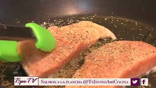 RECETA  Salmon al Sarten [upl. by Debbee]