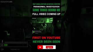 The first on YouTube NEVER BEEN SEEN BEFORE RAF HIBALDSTOW AVIATION CENTRE PARANORMAL INVESTIGATION [upl. by Ardnikal]