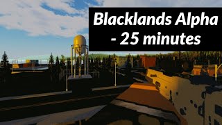 Blacklands  25 Minutes of Alpha Footage  Roblox [upl. by Stace466]