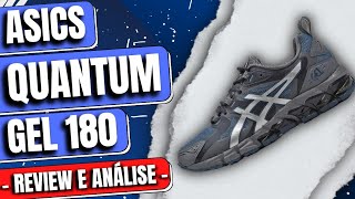 Asics GELQuantum 180 1201A559401 REVIEW E ANÁLISE [upl. by Marthena972]