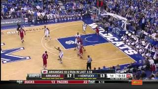 Arkansas beats 15 Kentucky 7167 at Rupp Arena in OT [upl. by Rempe]