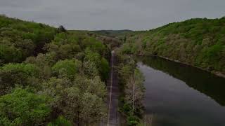 Fort Ashby Lake  Aerial Video Flyover  Relax [upl. by Thomey31]