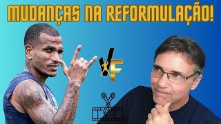 MUDANÇAS NO PROCESSO DE REFORMULAÇÃO DO ELENCO DO SANTOS  CORTE [upl. by Paryavi582]