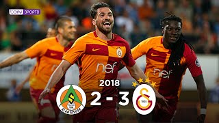 A Alanyaspor 2  3 Galatasaray  Maç Özeti  201718 [upl. by Barb]