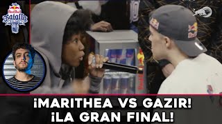 ¡MARITHEA vs GAZIR ¡LA GRAN FINAL  RED BULL 5 VIDAS [upl. by Rodavlas]