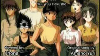 Me singing quotYELLquot by Yuri Amano Yu Yu Hakusho OST [upl. by Araldo]