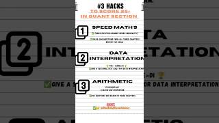 🔴To score 25 in Quant sectionBank exams preparation 2024 maths speed shortvideo youtubeshorts [upl. by Aelanej]