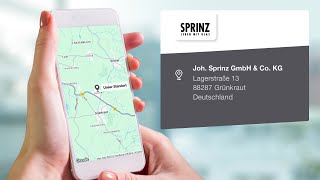 Joh Sprinz GmbH amp Co KG  Glasfachhandel in Grünkraut [upl. by Arihppas811]