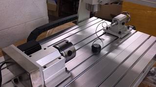 KL6040 4 Axis CNC Router [upl. by Teeniv]